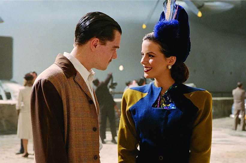 Leonardo DiCaprio and Kate Beckinsale in The Aviator (2004)