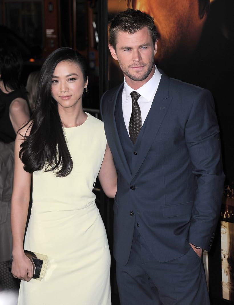 Chris Hemsworth and Tang Wei at an event for Blackhat (2015)