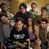 Amanda Bynes, Adam Hendershott, Jeremy Howard, Samm Levine, Danny Strong, Donté Bonner, and Jack Carpenter in Sydney White (2007)