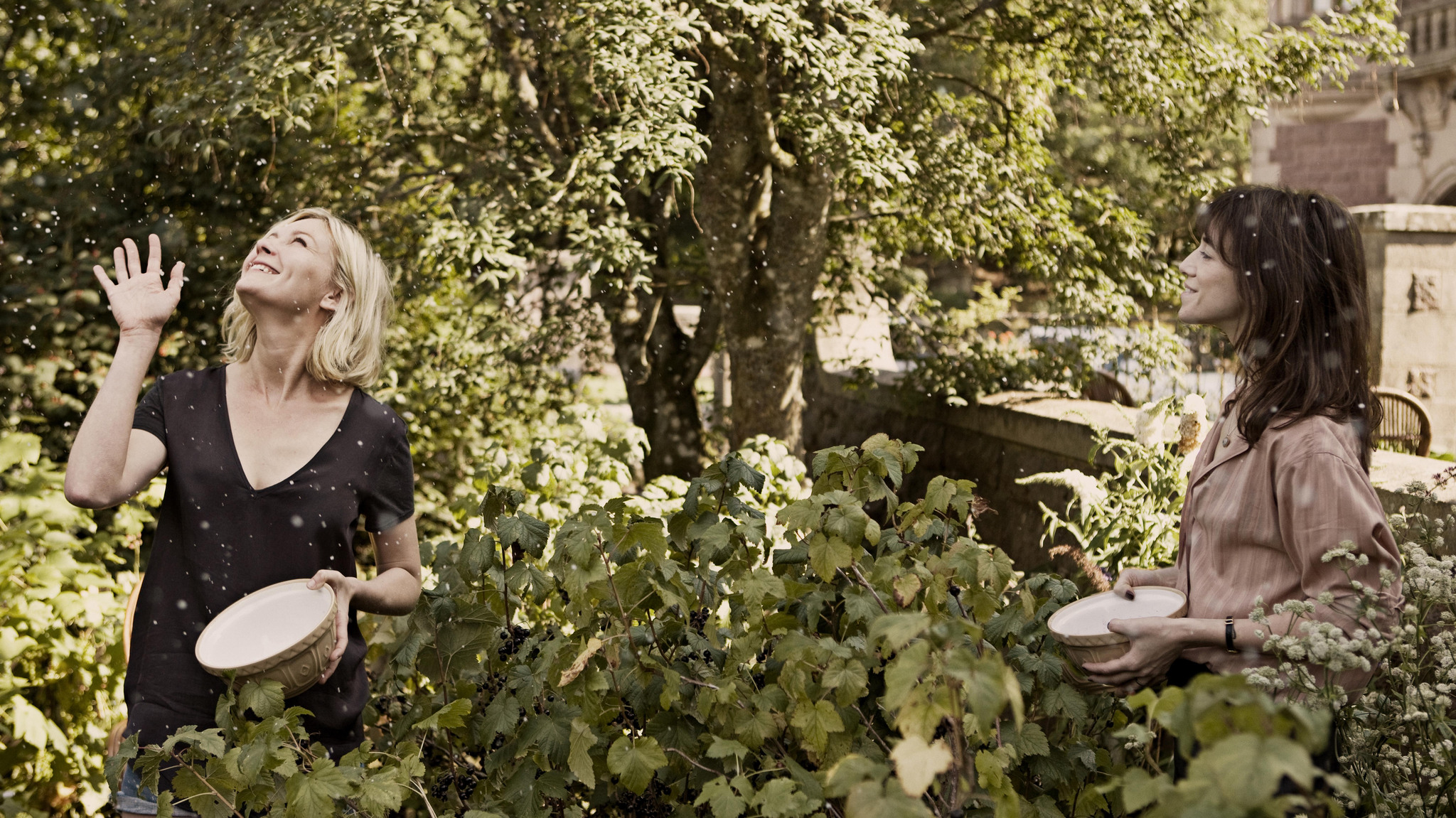 Kirsten Dunst and Charlotte Gainsbourg in Melancholia (2011)