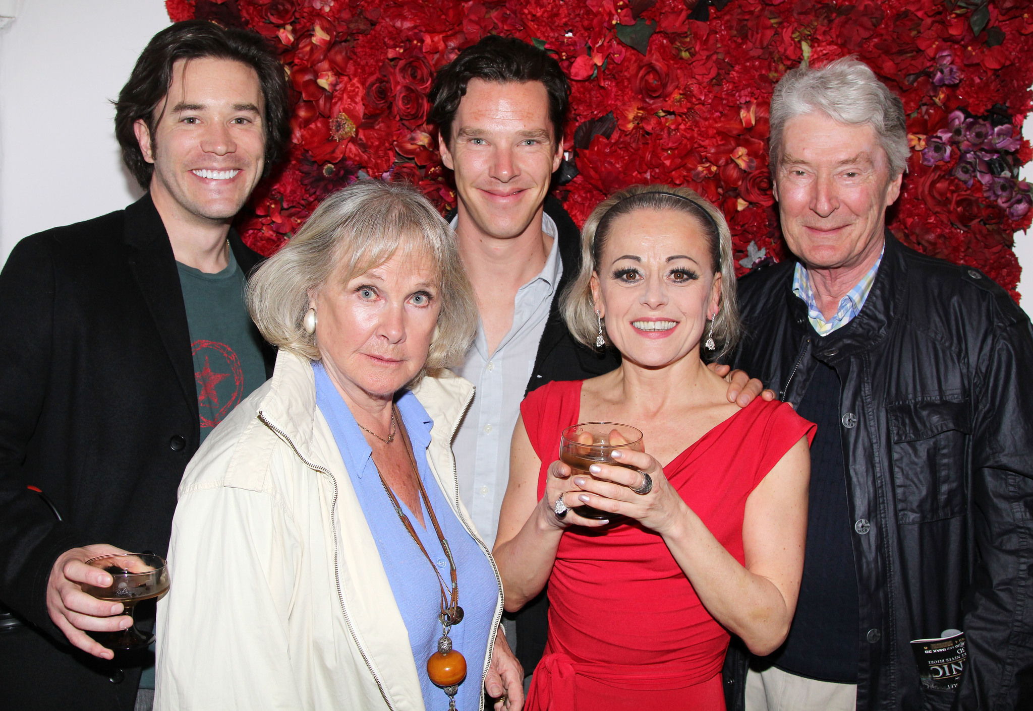 Tracie Bennett, Timothy Carlton, Wanda Ventham, Benedict Cumberbatch, and Tom Pelphrey