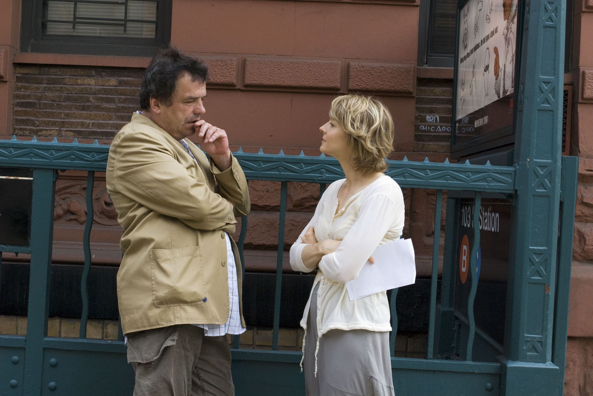 Jodie Foster and Neil Jordan in The Brave One (2007)