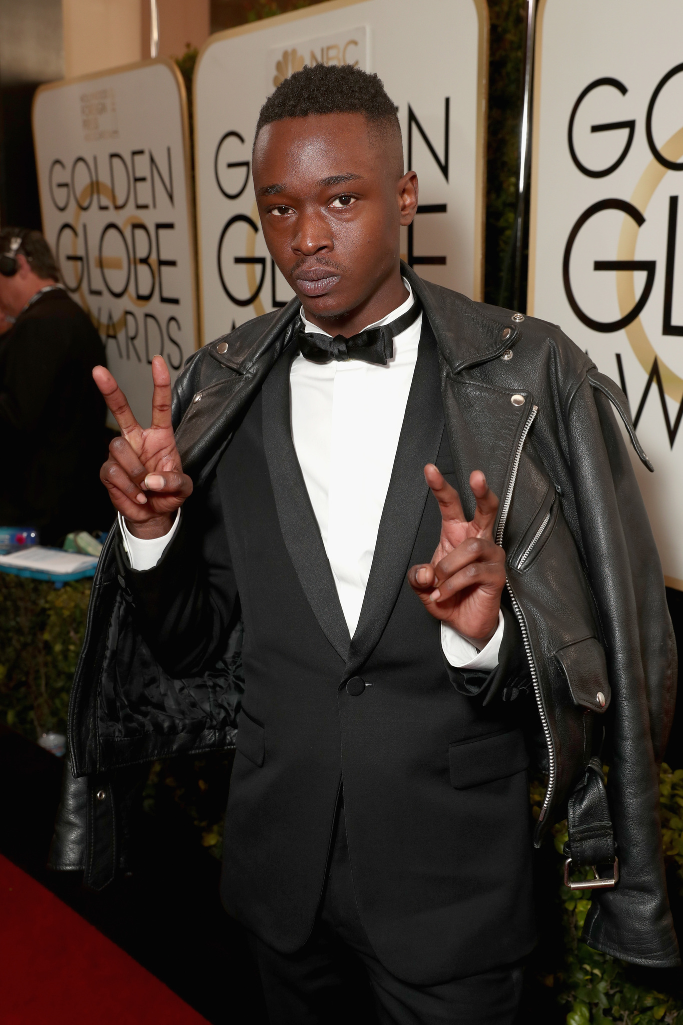 Ashton Sanders at an event for The 74th Annual Golden Globe Awards 2017 (2017)