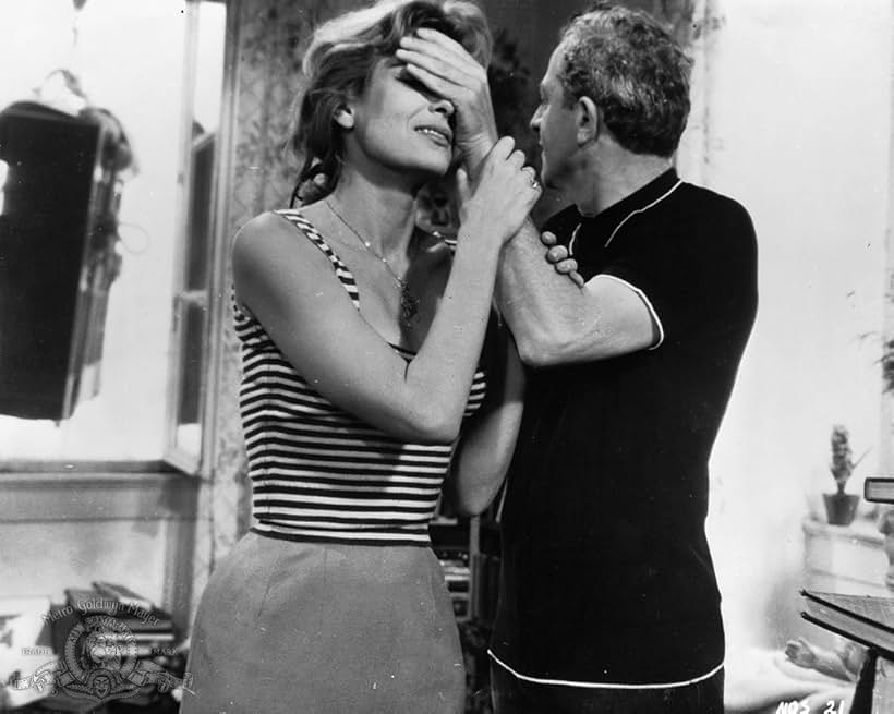 Jules Dassin and Melina Mercouri in Never on Sunday (1960)