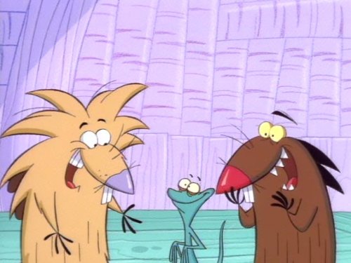 Nick Bakay and Richard Steven Horvitz in The Angry Beavers (1997)