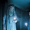 Michael Gambon and Daniel Radcliffe in Harry Potter and the Half-Blood Prince (2009)