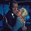 Jimmy Stewart and Kim Novak star