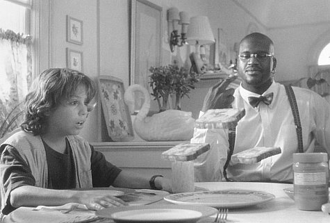 Francis Capra and Shaquille O'Neal in Kazaam (1996)