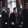 Tim Curry, Hugh Bonneville, Stephen Merchant, and Christian Brassington in Burke & Hare (2010)