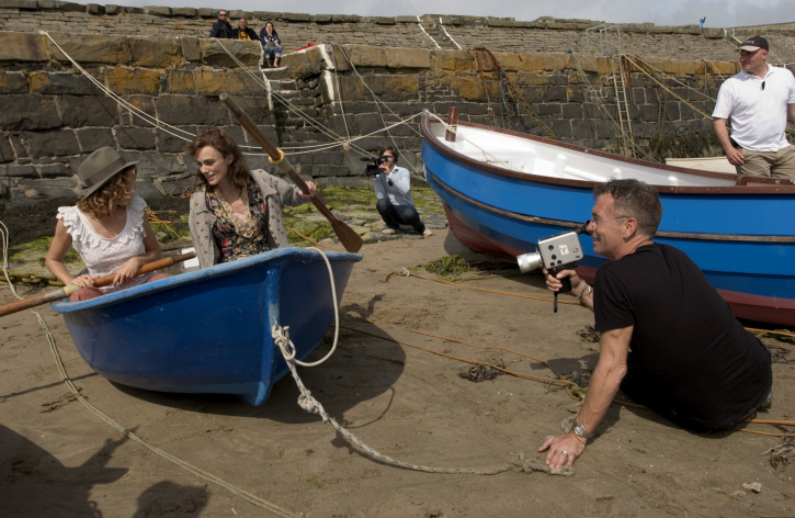 Keira Knightley, John Maybury, and Sienna Miller in The Edge of Love (2008)