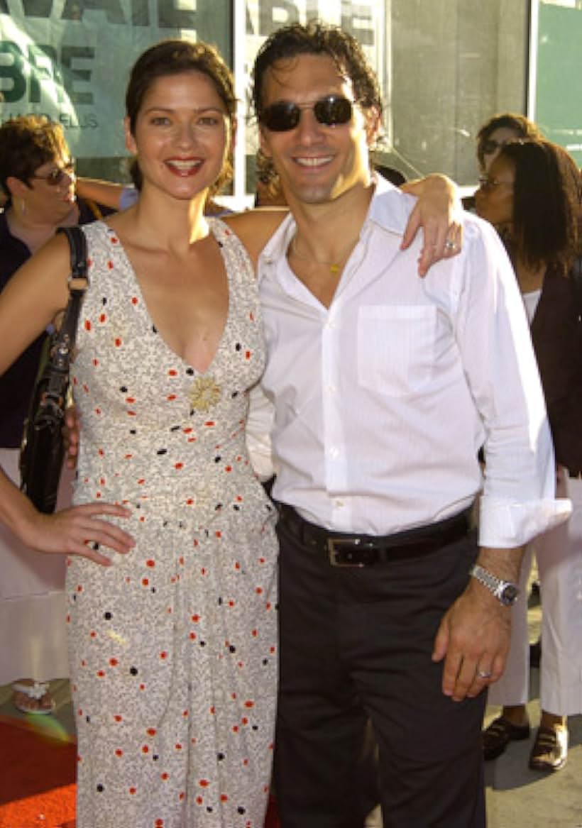 Jill Hennessy and Paolo Mastropietro at an event for Catwoman (2004)