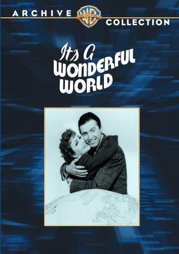 James Stewart and Claudette Colbert in It's a Wonderful World (1939)