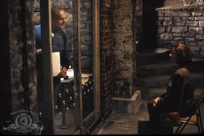 Jodie Foster and Anthony Hopkins in The Silence of the Lambs (1991)