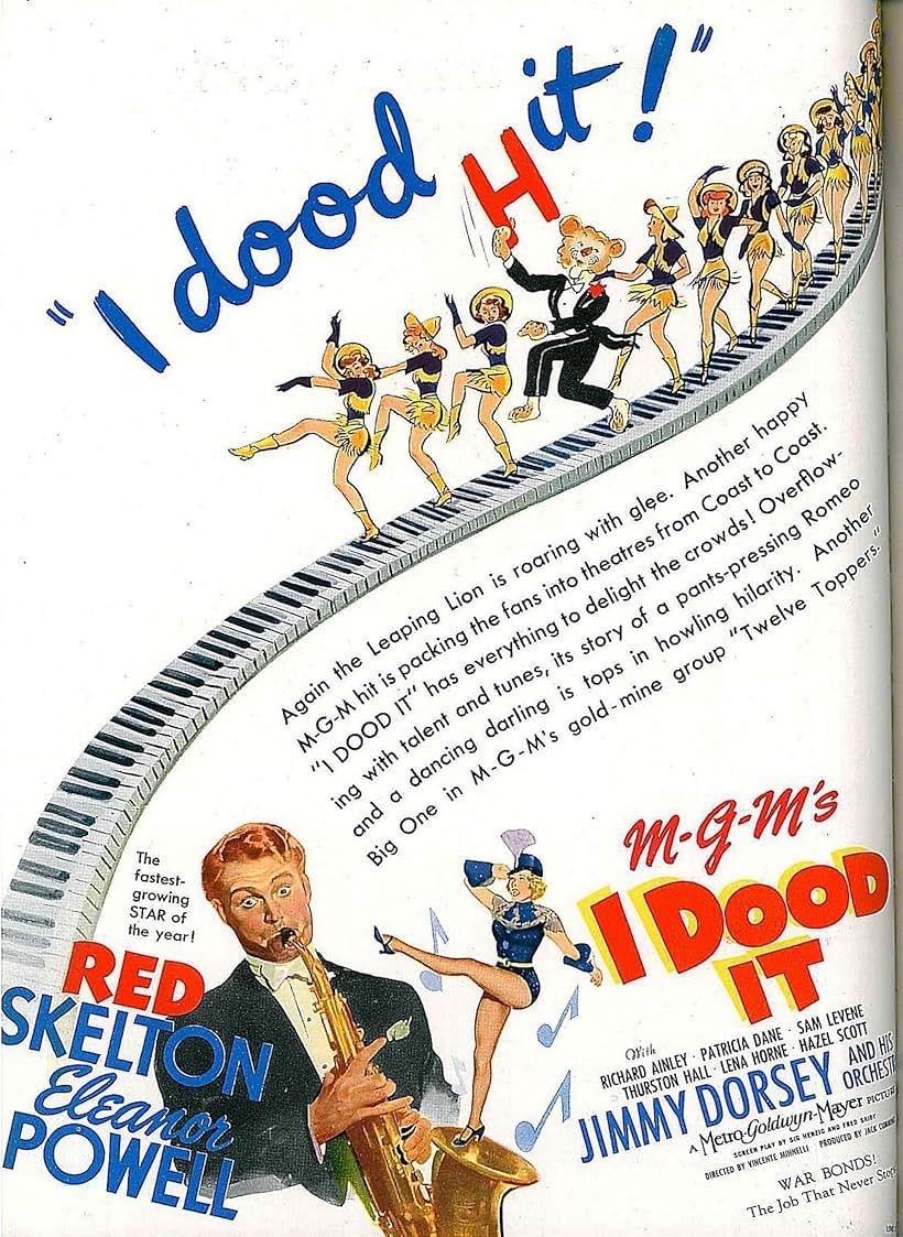 Eleanor Powell and Red Skelton in I Dood It (1943)