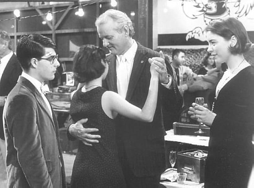 Bill Murray, Jason Schwartzman, Sara Tanaka, and Olivia Williams in Rushmore (1998)