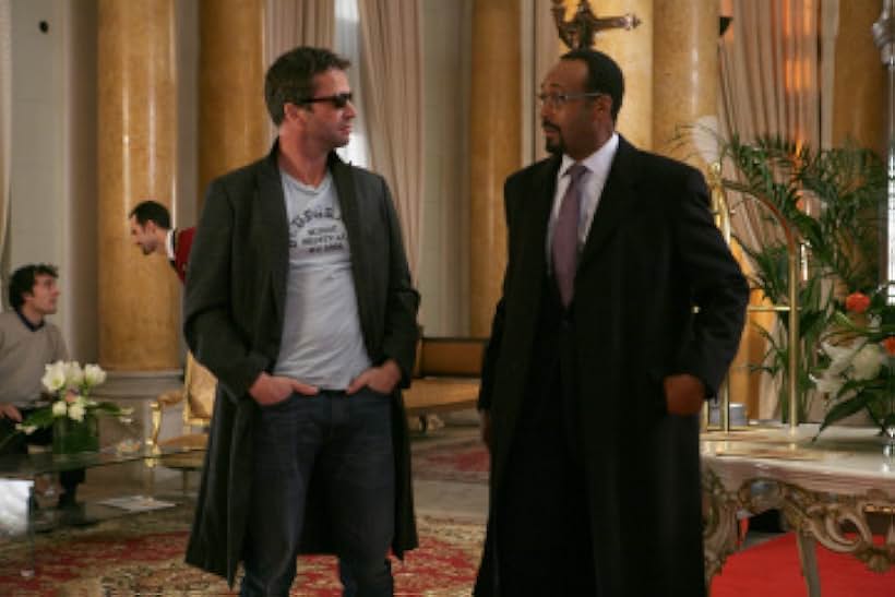 Jesse L. Martin and James Purefoy in The Philanthropist (2009)