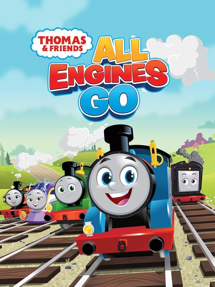 Charlie Zeltzer, Shomoy James Mitchell, Aaron Barashi, Henry Harrison, Chloe Raphael, Sade Smith, Henri Charles, Meesha Contreras, Talia Evans, and Ava Ro in Thomas & Friends: All Engines Go (2021)