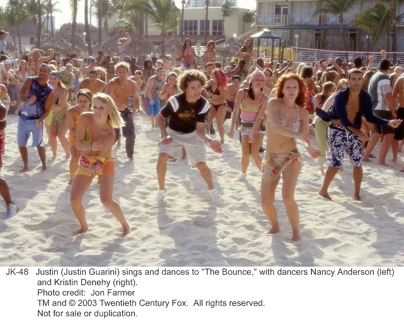 Nancy Anderson, Justin Guarini, and Kristin Denehy in From Justin to Kelly (2003)