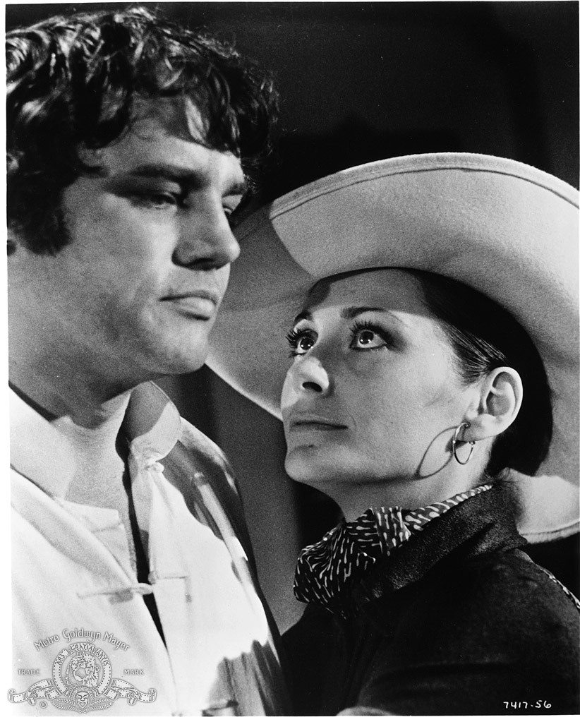 Joe Don Baker and Elizabeth Ashley in Golden Needles (1974)