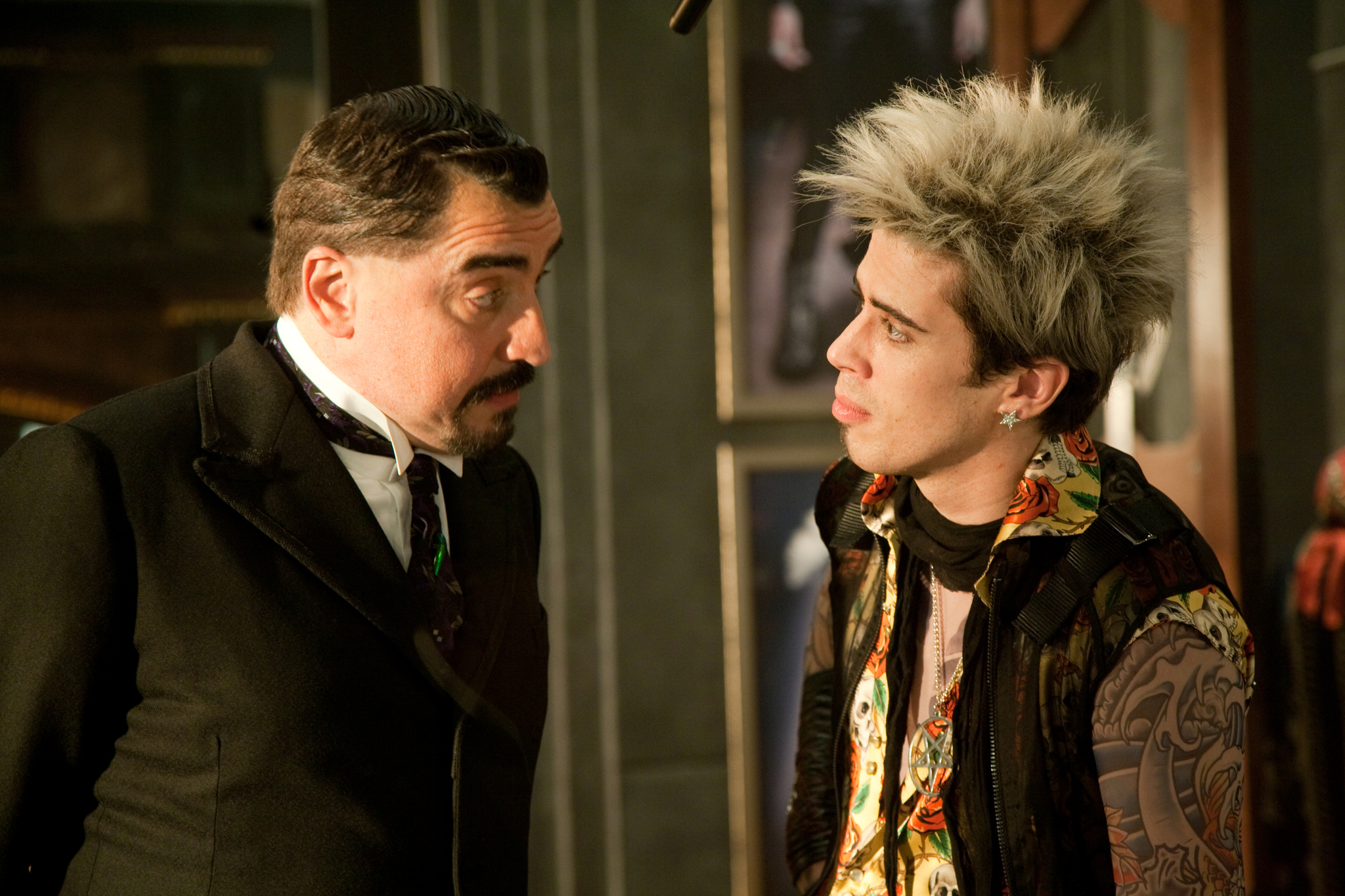 Alfred Molina and Toby Kebbell in The Sorcerer's Apprentice (2010)