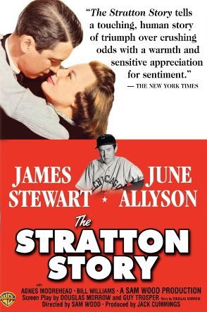 James Stewart and June Allyson in The Stratton Story (1949)