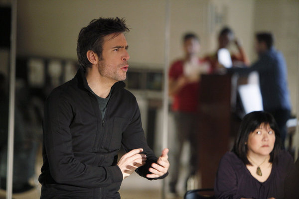 Jack Davenport and Ann Harada in Smash (2012)