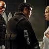 Dwayne Johnson, Rosamund Pike, and Karl Urban in Doom (2005)