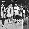 Whoopi Goldberg, Rick Fox, Greg Ostertag, John Salley, Malik Sealy, and Vernel Singleton in Eddie (1996)