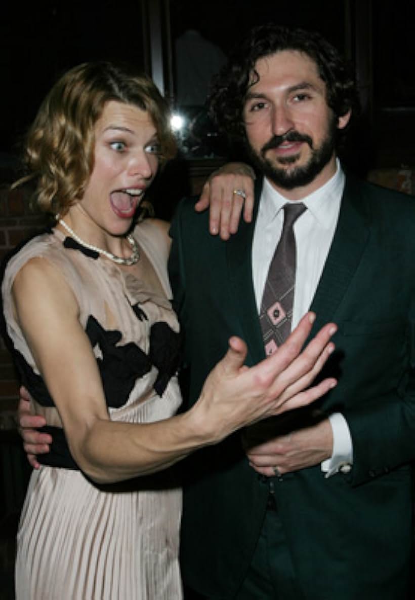 Milla Jovovich and Greg Pritikin at an event for Dummy (2002)