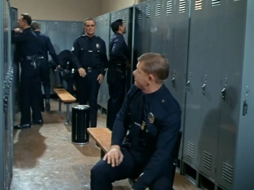 John Cliff and Martin Milner in Adam-12 (1968)