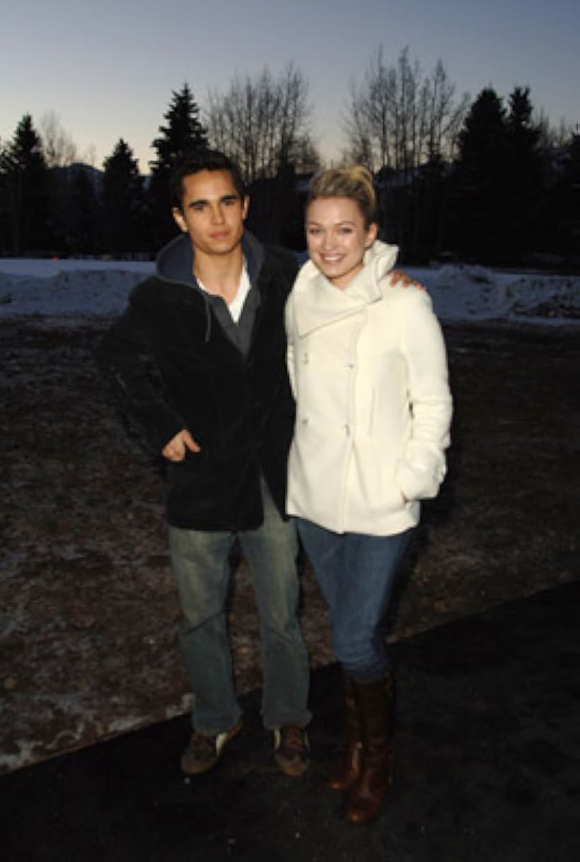 Sophia Myles and Max Minghella at an event for Art School Confidential (2006)