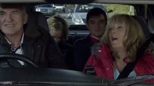 Larry Lamb, Joanna Page, Alison Steadman, and Mathew Horne in Gavin & Stacey (2007)