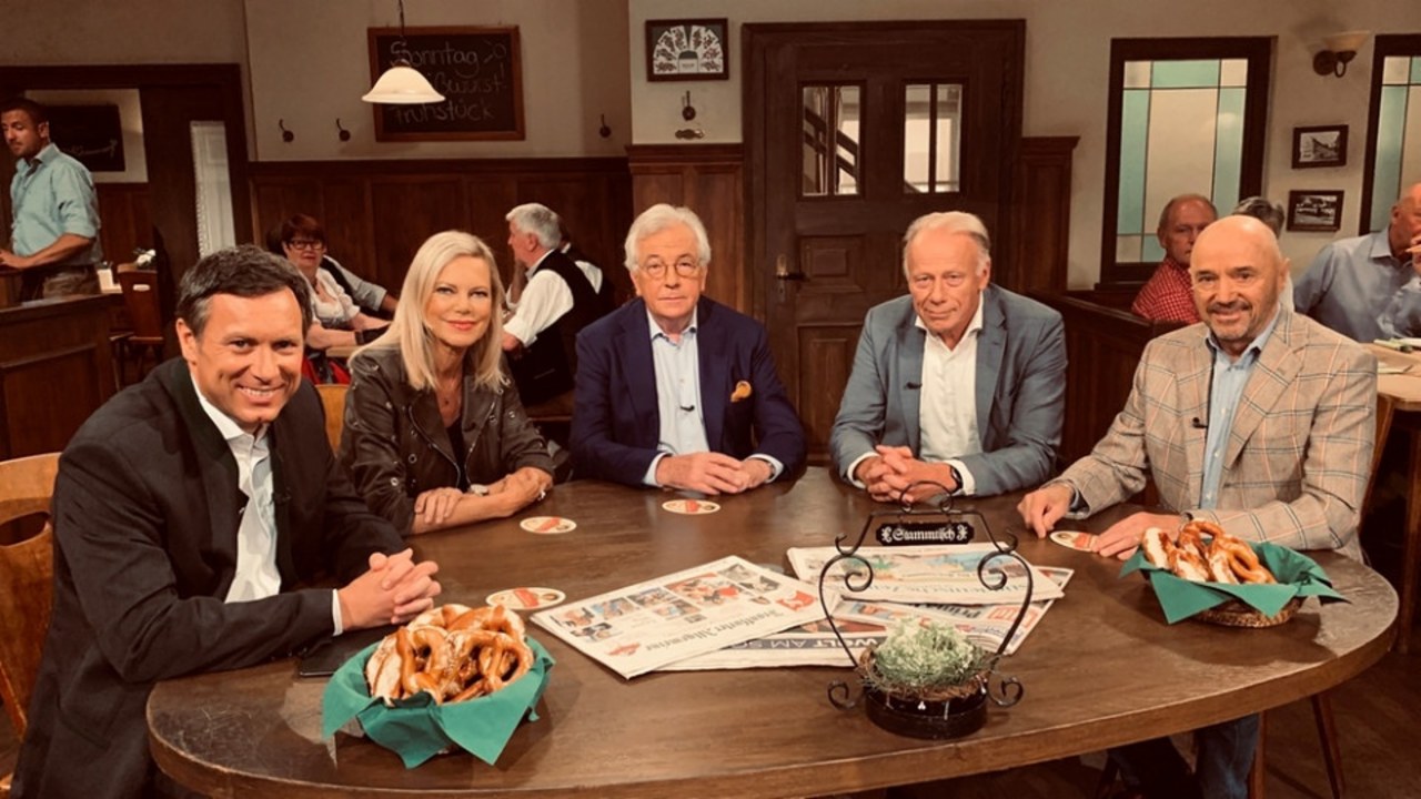 Nina Ruge, Christian Neureuther, Klaus Bogenberger, Jürgen Trittin, and Hans Werner Kilz in Ausgabe 434 (2019)