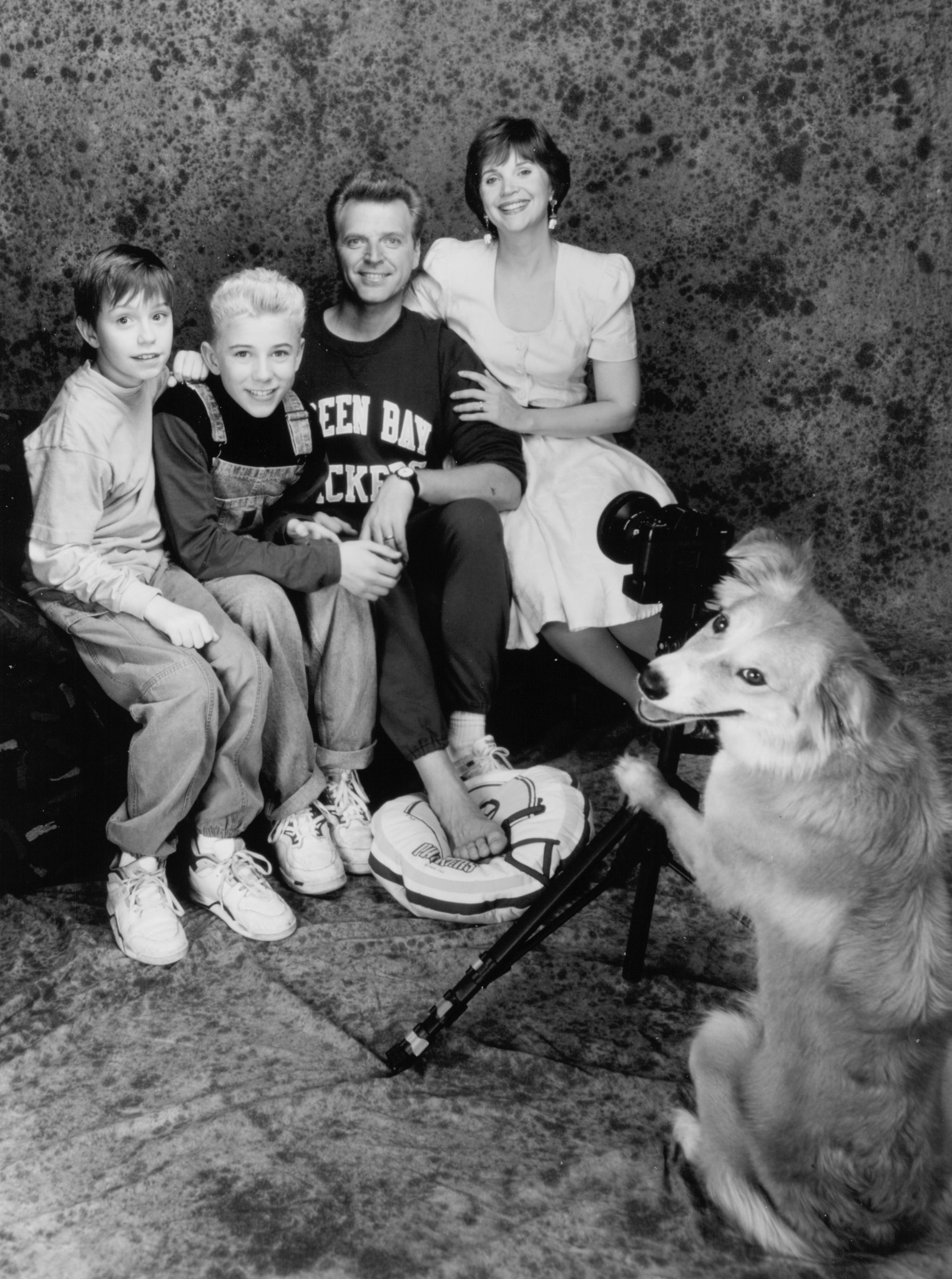 David French, David Rasche, Robert J. Steinmiller Jr., and Cindy Williams in Bingo (1991)