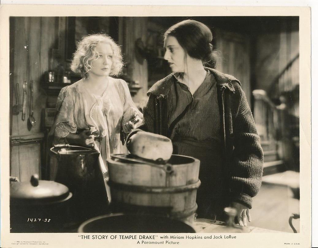 Florence Eldridge and Miriam Hopkins in The Story of Temple Drake (1933)