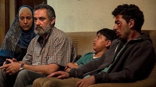 Johnny Arbid, Ruba Blal, and Shadi Mar'i in Our Boys (2019)