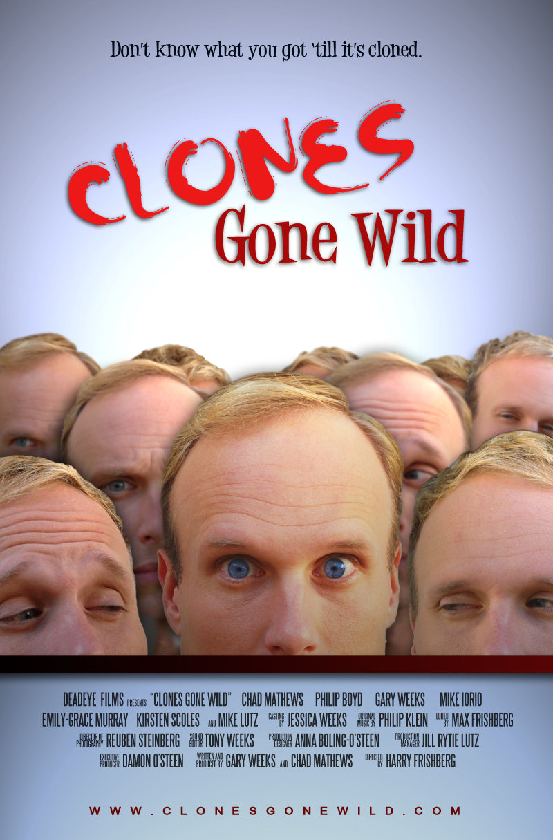 "Clones Gone Wild" POSTER ART