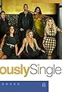 Jessica White, Somaya Reece, Calum Best, Aubrey O'Day, Willis McGahee, Paul 'Pauly D' DelVecchio, Brandi Glanville, and Josh Murray in Famously Single (2016)