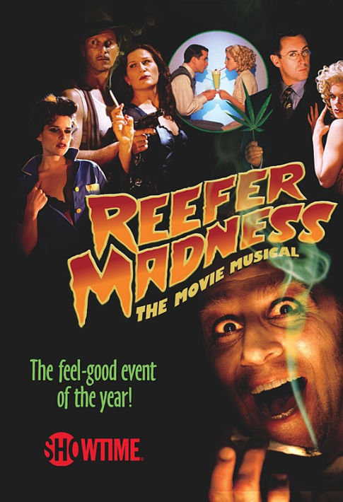 Neve Campbell, Alan Cumming, Steven Weber, Kristen Bell, Christian Campbell, Ana Gasteyer, John Kassir, and Amy Spanger in Reefer Madness: The Movie Musical (2005)