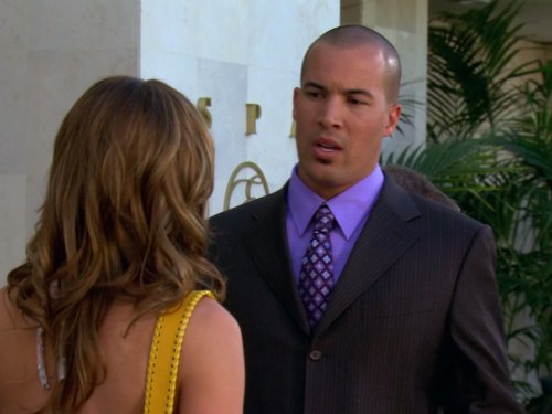 Coby Bell and Brittany Daniel in The Game (2006)