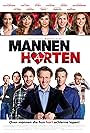 Barry Atsma, Jon van Eerd, Hadewych Minis, Daan Schuurmans, Jeroen Spitzenberger, Georgina Verbaan, Teun Kuilboer, Katja Herbers, Liliana de Vries, Kim Feenstra, and Fabian Jansen in Mannenharten (2013)