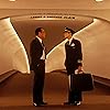 Leonardo DiCaprio and Tom Hanks in Catch Me If You Can (2002)