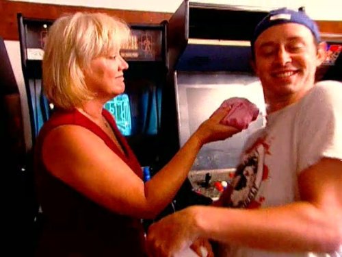 Brandon DiCamillo and April Margera in Viva la Bam (2003)