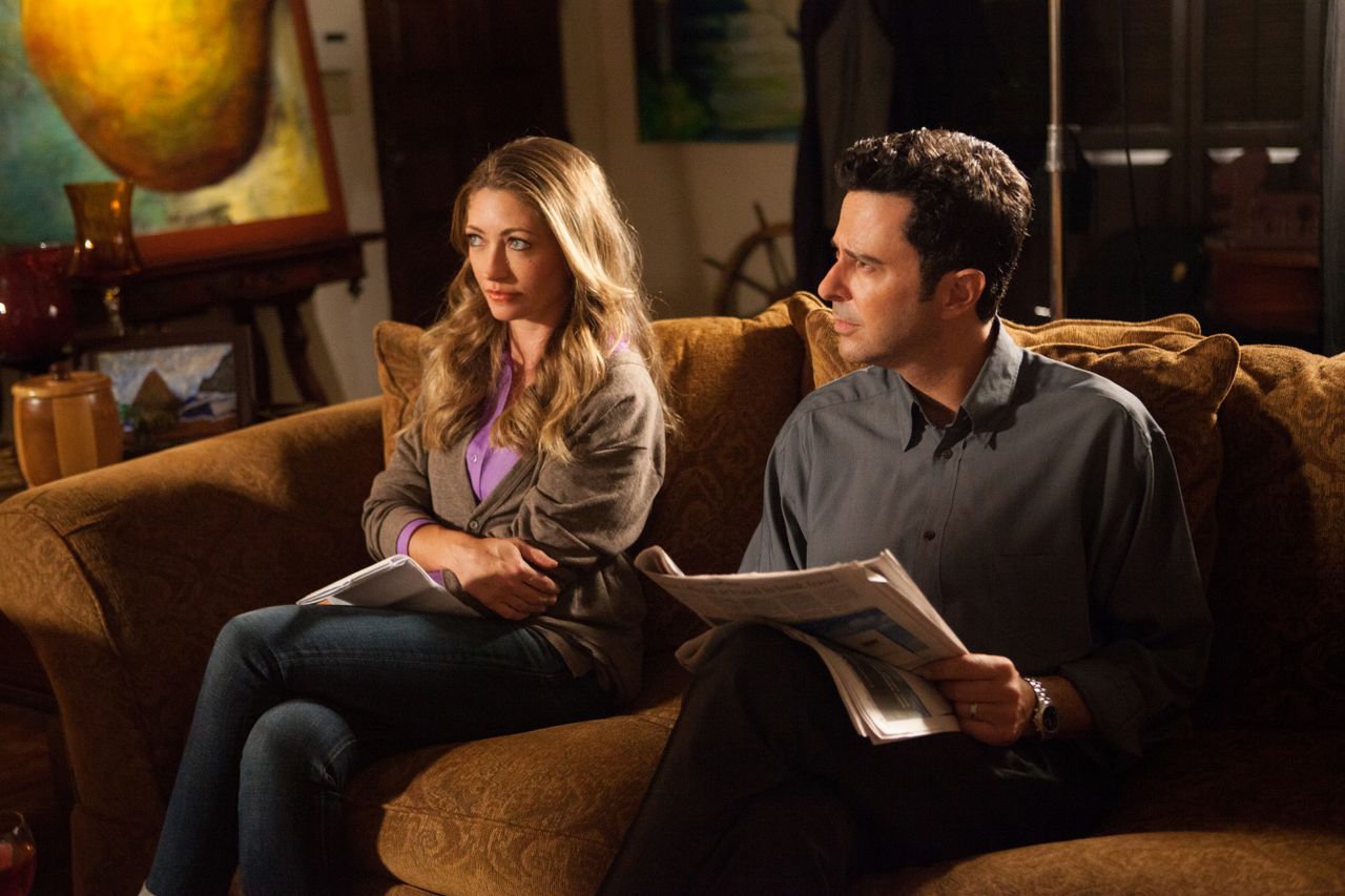 Rebecca Gayheart and Jonathan Silverman in G.B.F. (2013)