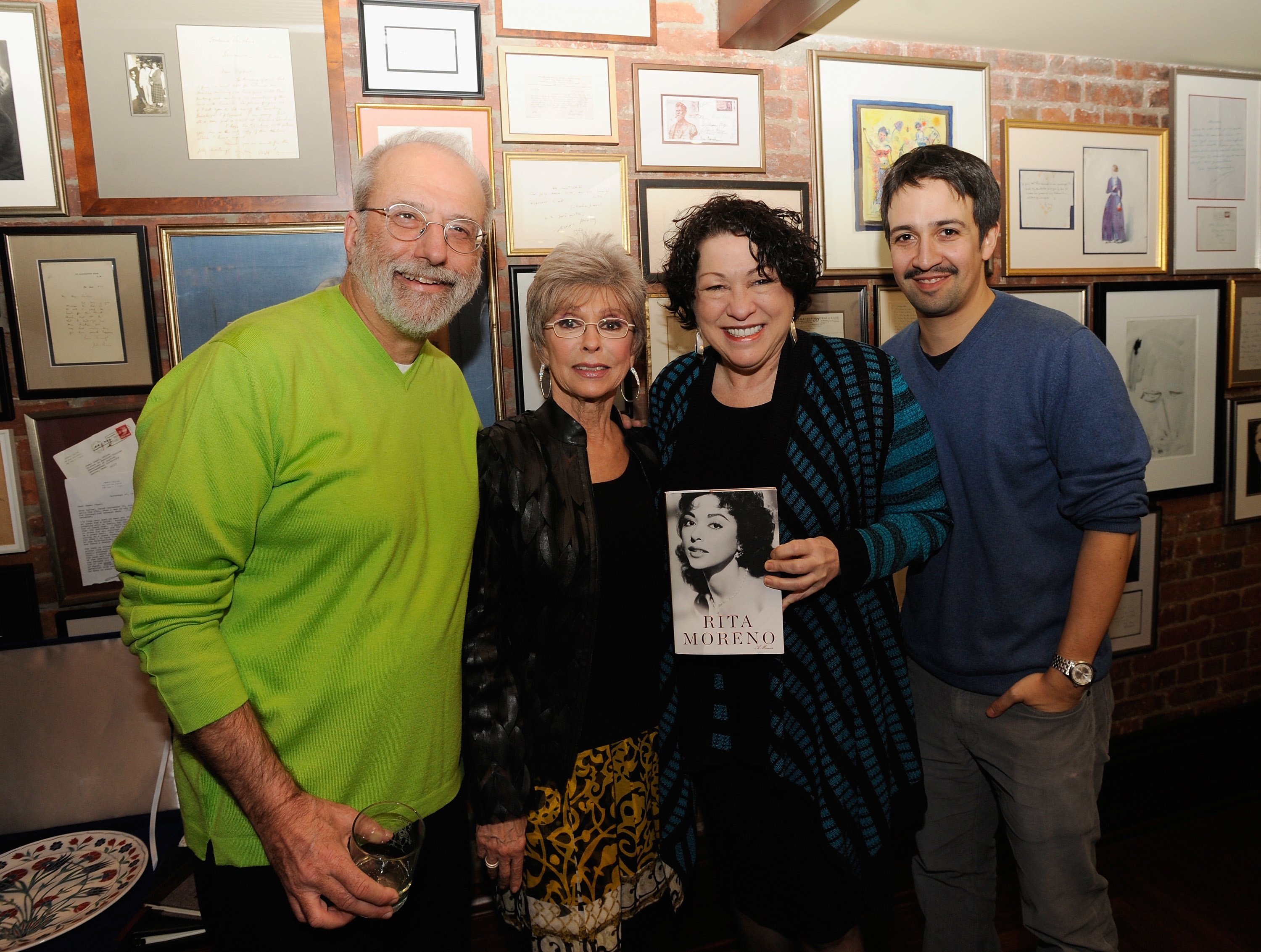 Rita Moreno, Tom Fontana, Lin-Manuel Miranda, and Sonia Sotomayor