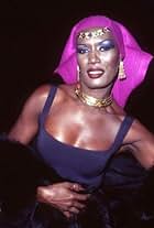 Grace Jones at an event for Evita (1996)