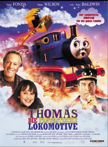 Alec Baldwin, Peter Fonda, Neil Crone, Edward Glen, and Mara Wilson in Thomas and the Magic Railroad (2000)