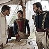 Olivier Martinez, Antonio de la Vega, and Harold Torres in Texas Rising (2015)