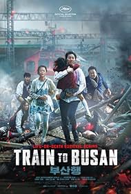 Kim Su-an, Gong Yoo, Jung Yu-mi, Ma Dong-seok, Sohee, and Choi Woo-sik in Train to Busan (2016)