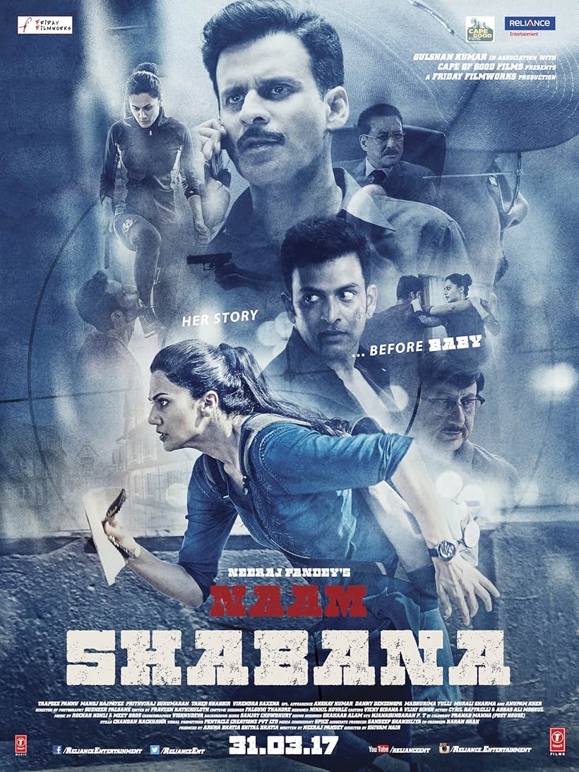 Manoj Bajpayee, Danny Denzongpa, Anupam Kher, Akshay Kumar, Natasha Rastogi, Veerendra Saxena, Mohan Kapur, Murli Sharma, Prithviraj Sukumaran, Zakir Hussain, Manav Vij, Madhurima Tuli, Taapsee Pannu, Amarjeet Singh, Shibani Dandekar, Elli Avrram, Bhuvan Arora, Taher Shabbir, and Shiva Dagar in Naam Shabana (2017)